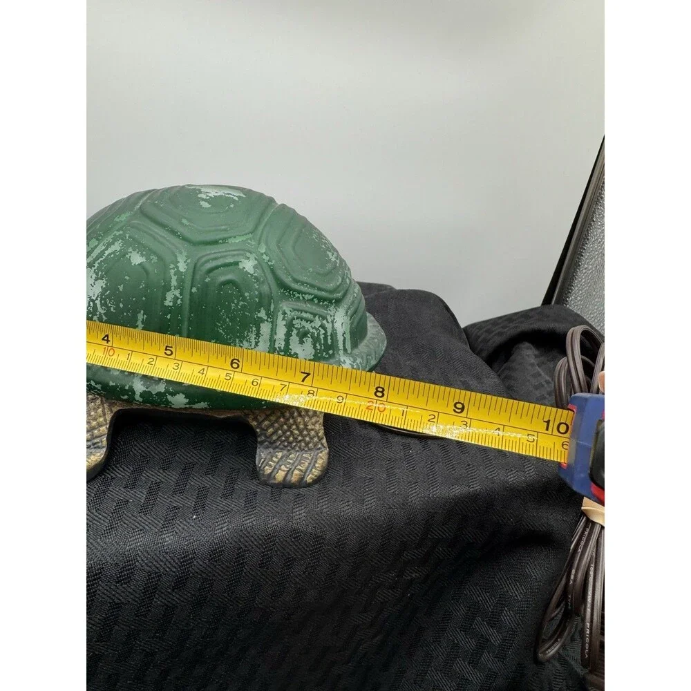 Brass Turtle Lamp! Works!
